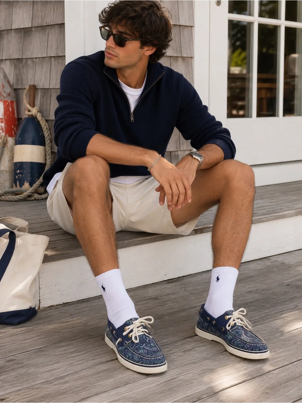Sperry Top-Sider Boating Shoes, Size 9